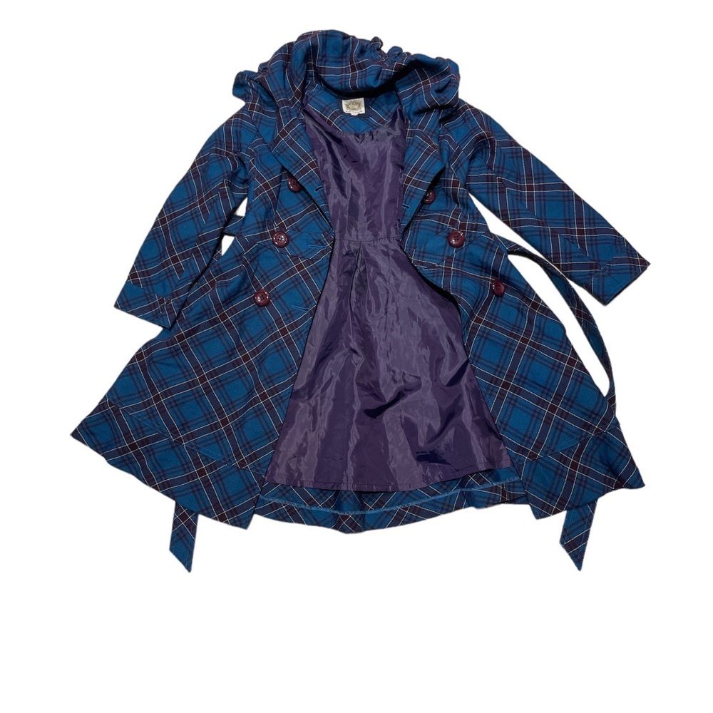 MEZZO PIANO Blue Plaid Jacket!!!